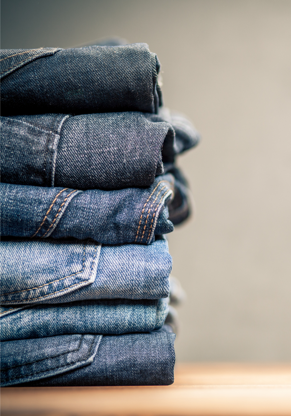 Washed and Dried Jeans